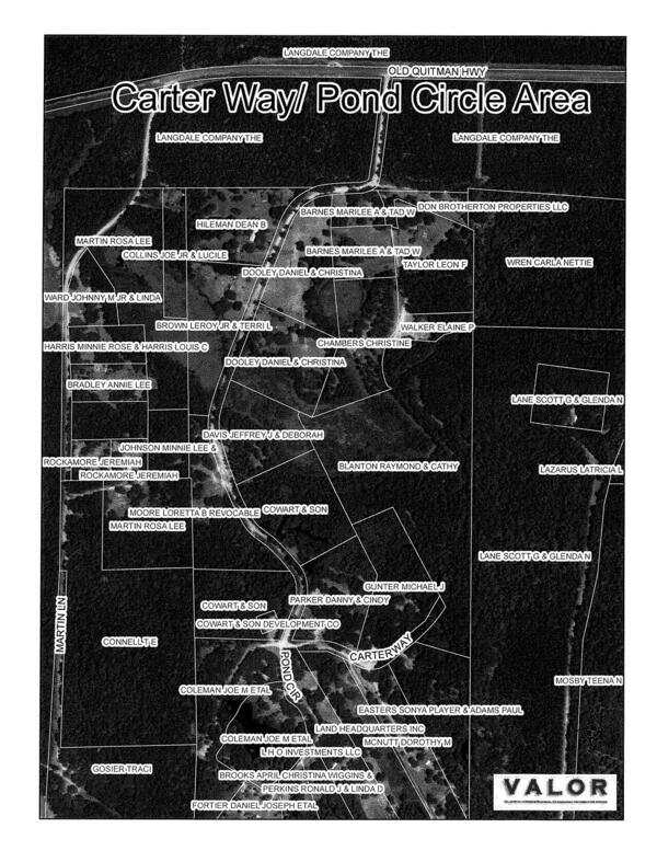 VALORGIS aerial map