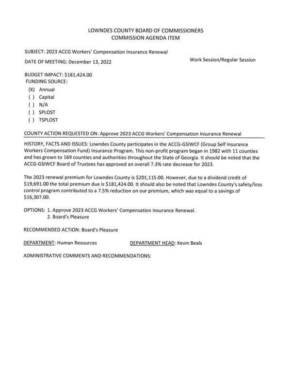 BUDGET IMPACT: $181,424.00