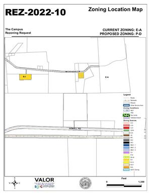 [Zoning Location Map]