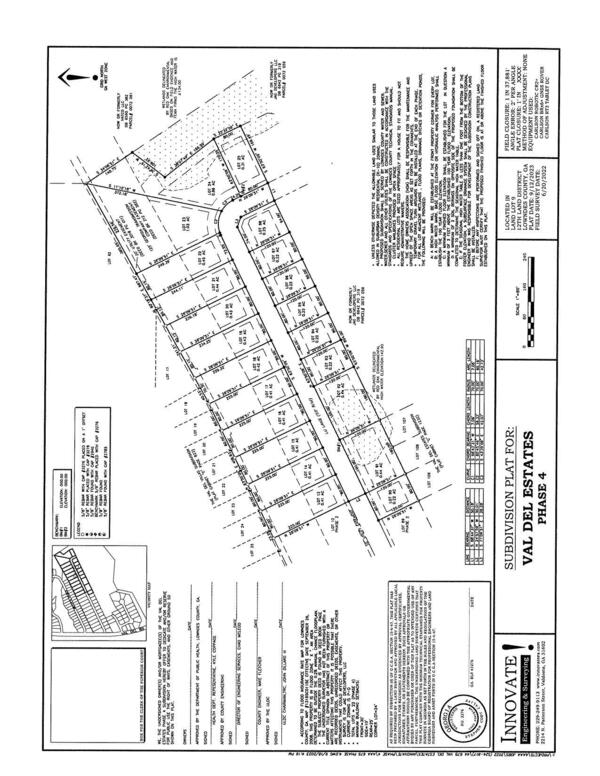 Subdivision Plat for Val Del Estates Phase 4