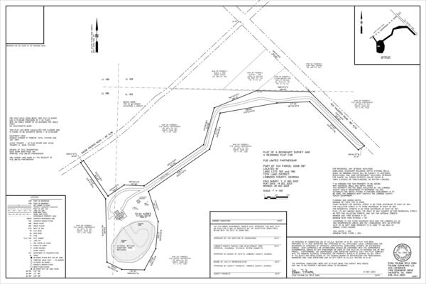 Plat of a Boundary Survey and a Rezoning Plat for PLB Limited Partnership