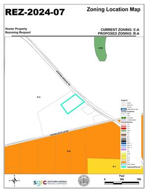 [Zoning Location Map]