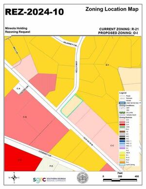 [Zoning Location Map]