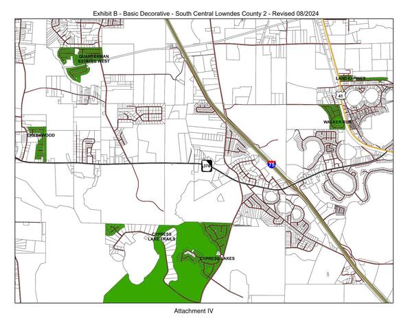 Exhibit B - Basic Decorative - South Central Lowndes County 2 - Revised 08/2024