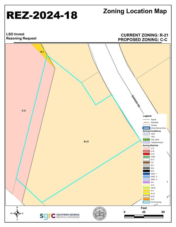 Zoning Location Map