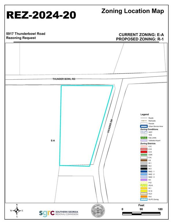 Zoning Location Map