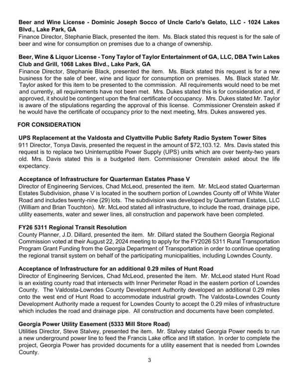 Estates Subdivision, phase V is located in the southern portion of Lowndes County off of White Water