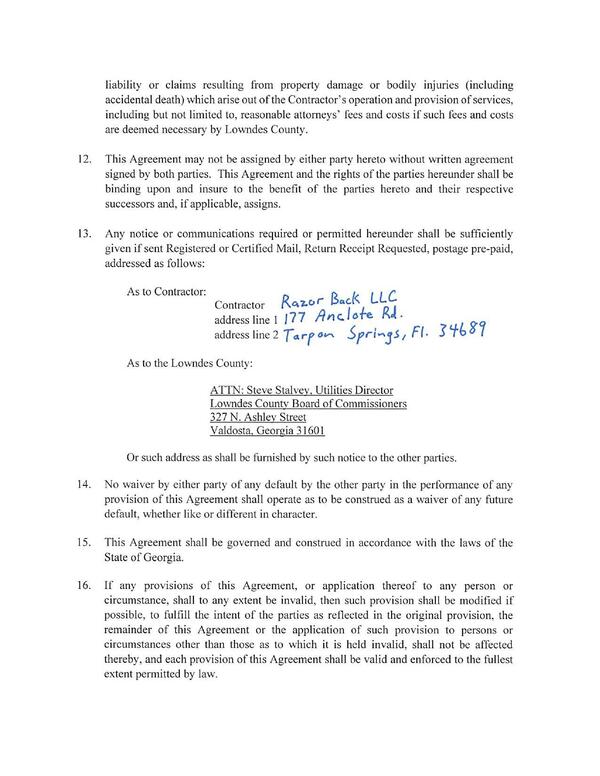 This Agreement may not be assigned by either party hereto without written agreement