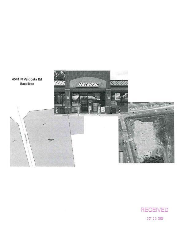 Map: 4541 N Valdosta Rd, RaceTrac