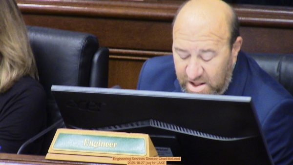 Engineering Services Director Chad McLeod, 2025-10-27, jsq for LAKE