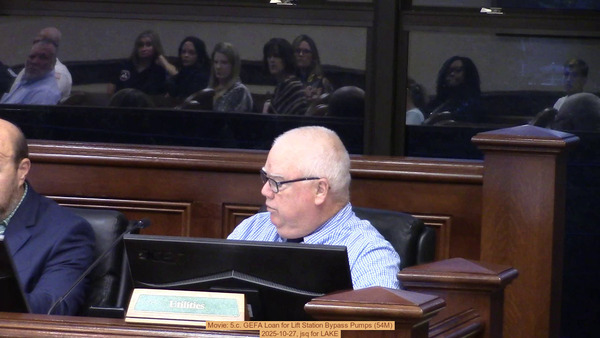 Movie: 5.c. GEFA Loan for Lift Station Bypass Pumps (54M), 2025-10-27, jsq for LAKE