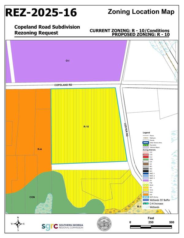 Zoning Location Map