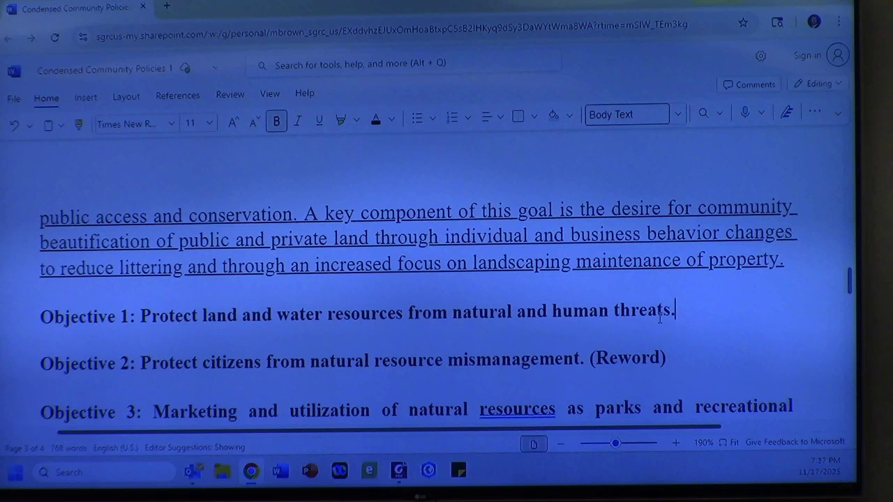 Individual and business changes