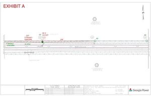[Map: Engineering for power line easement, Twin Lakes Road (9 of 14)]