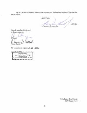 [Signed, sealed,* and delivered]