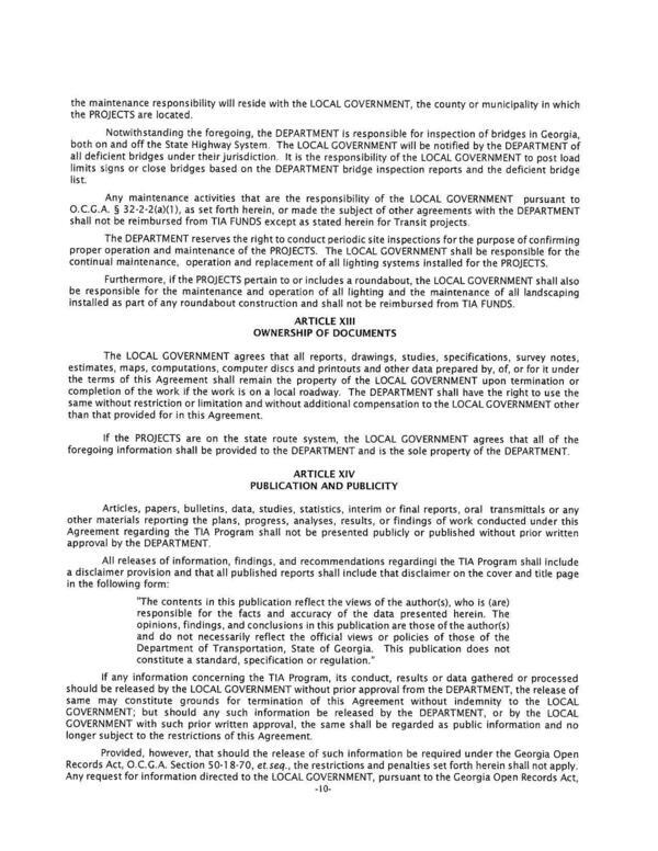 Records Act, O.C.G.A. Section 50-18-70, et.seq., the restrictions and penalties set forth herein shall not apply.