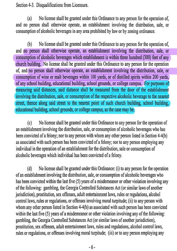 Section 4-3, Disqualifications from Licensure.