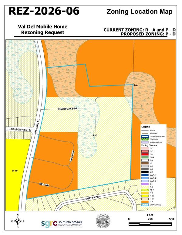 Zoning Location Map