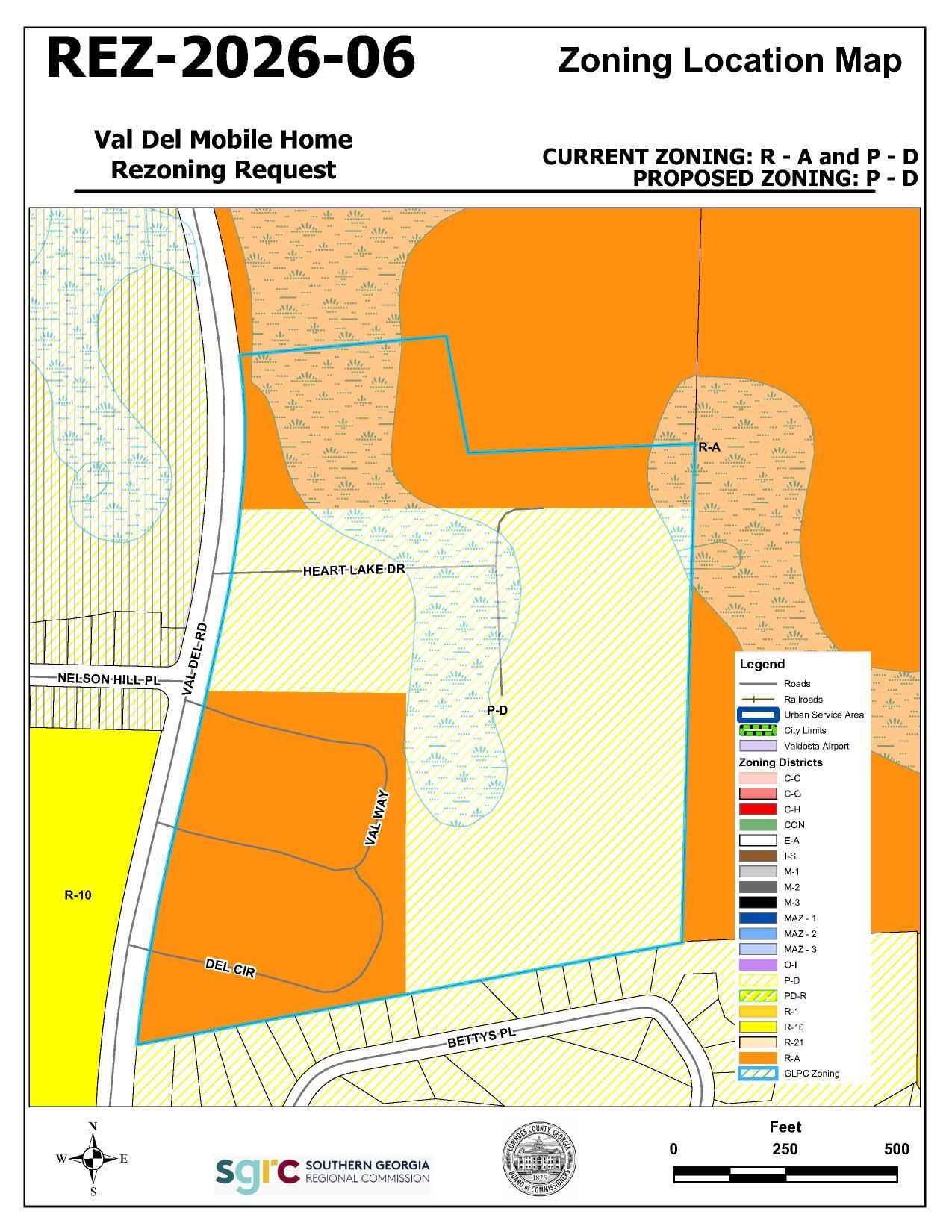 Zoning Location Map