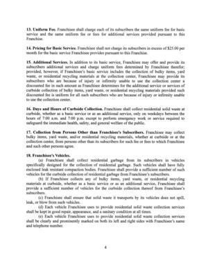 [enclosed leak resistant compaction bodies. Franchisee shall provide a sufficient number of such]