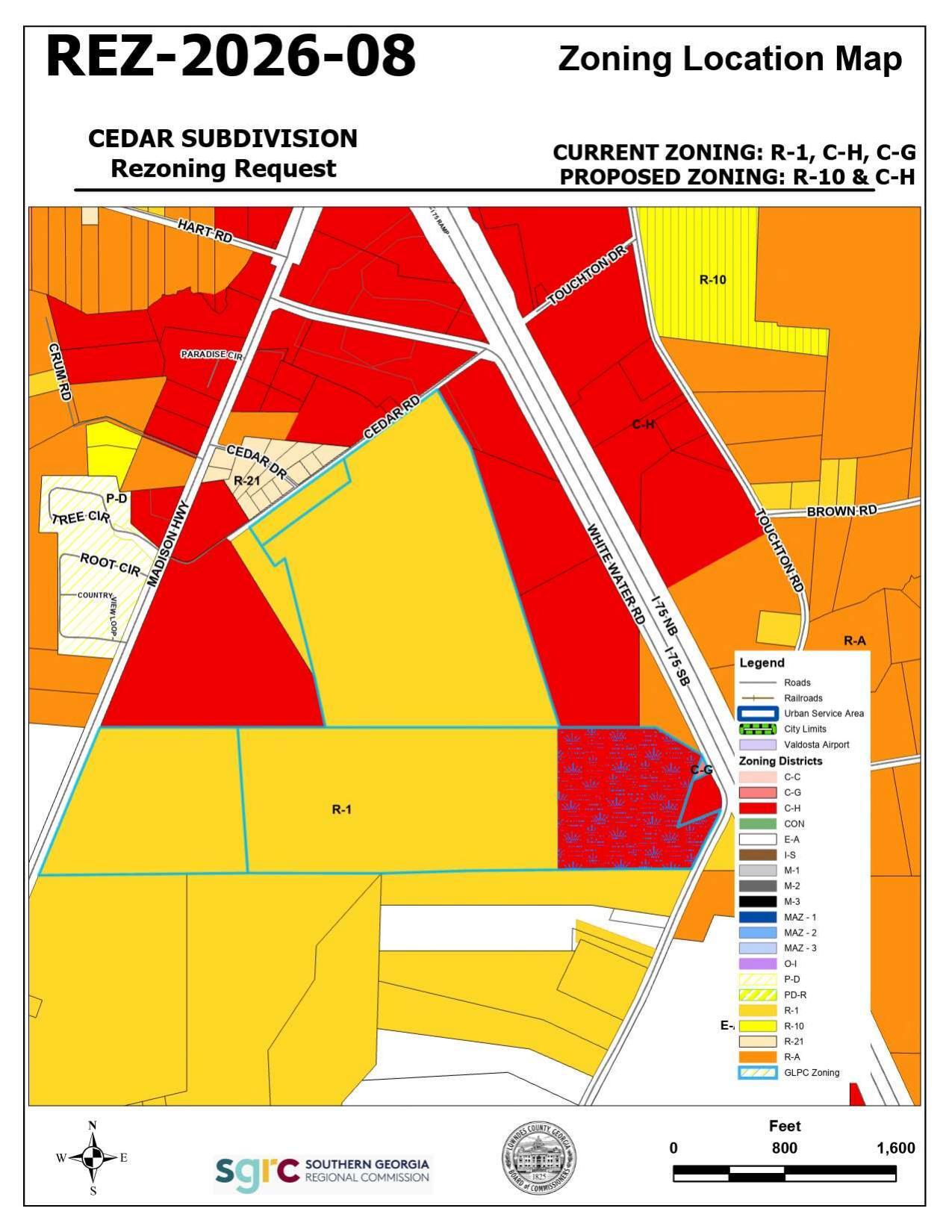 Zoning Location Map