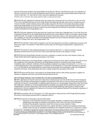 [§ B.1.5.1.7 The allocation of the Guaranteed Maximum Price under this Section B.1.5.1 shall not constitute a separate]