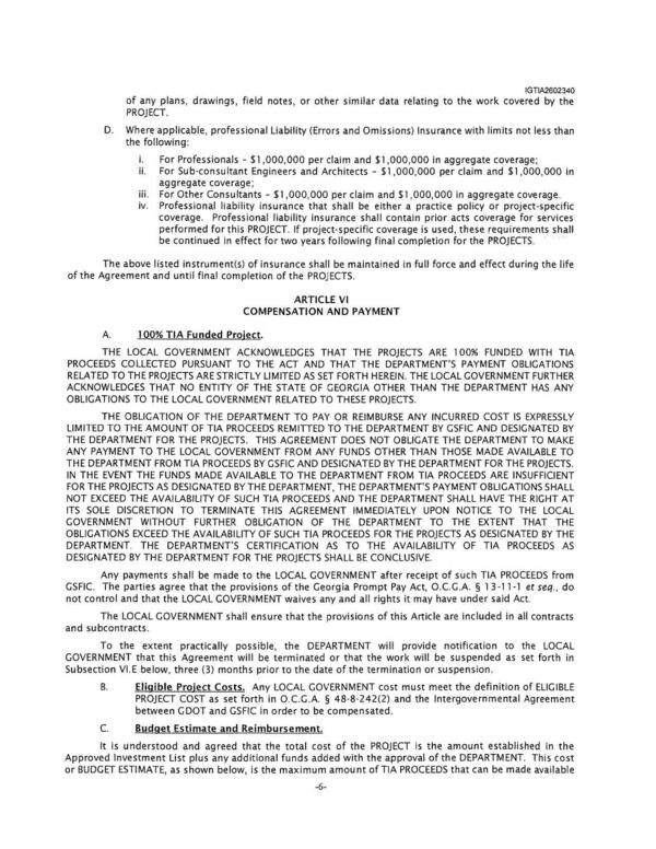 ITS SOLE DISCRETION TO TERMINATE THIS AGREEMENT IMMEDIATELY UPON NOTICE TO THE LOCAL