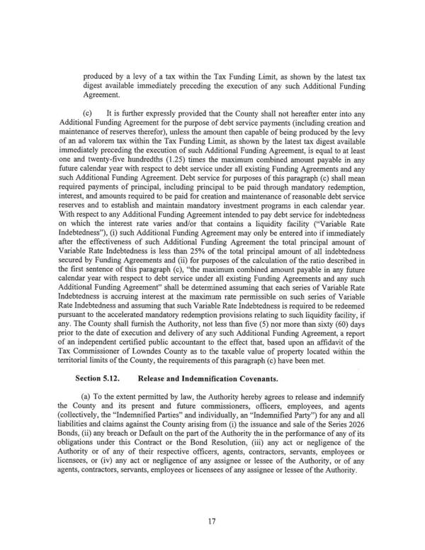 Section 5.12. Release and Indemnification Covenants.