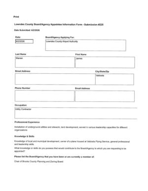 [James Warren application]