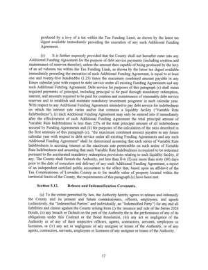 [Section 5.12. Release and Indemnification Covenants.]