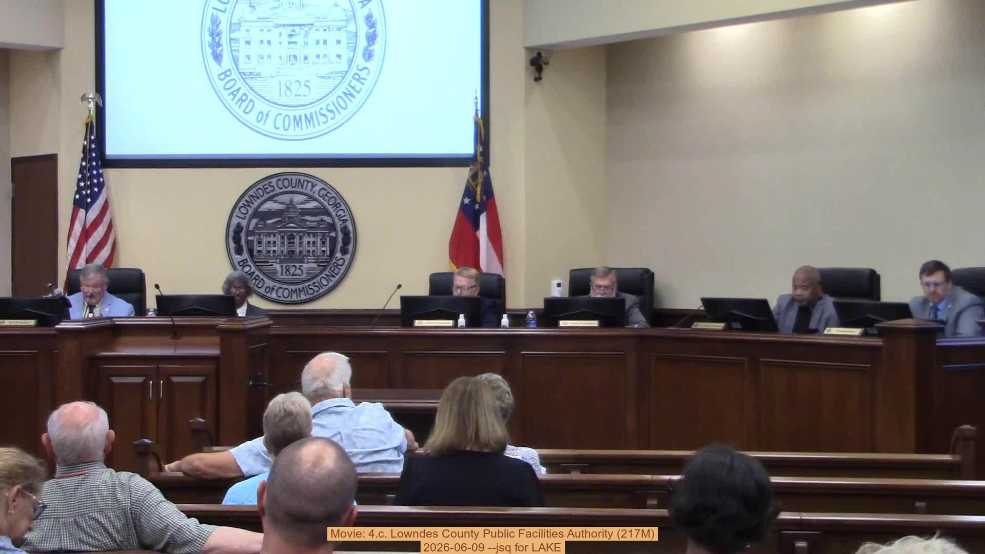 Movie: 4.c. Lowndes County Public Facilities Authority (217M), 2026-06-09 --jsq for LAKE