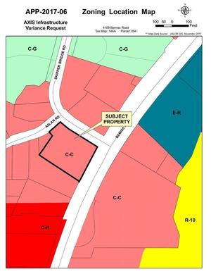 [Zoning Location Map]