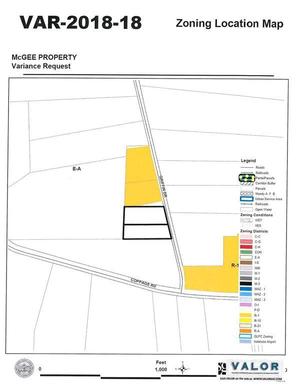 [Zoning Location Map]