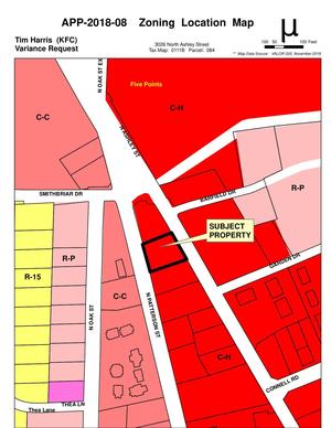 [Zoning Location Map]