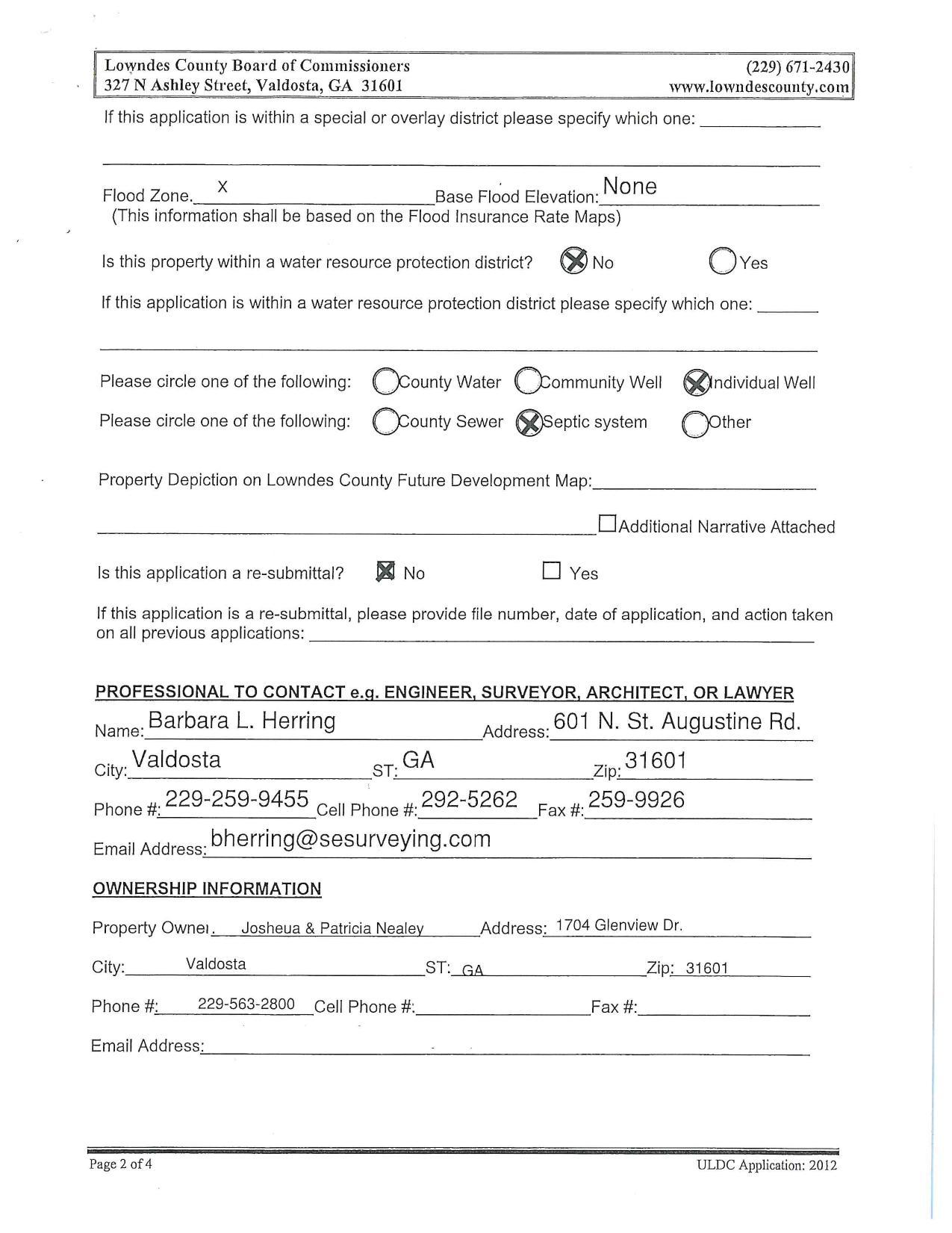 If this application is within