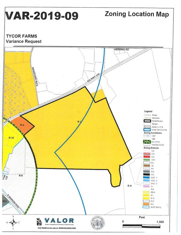 Zoning Location Map