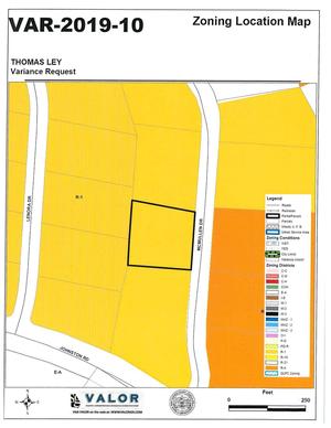 [Zoning Location Map]