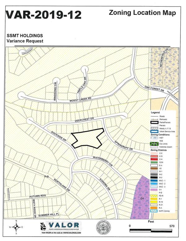 Zoning Location Map