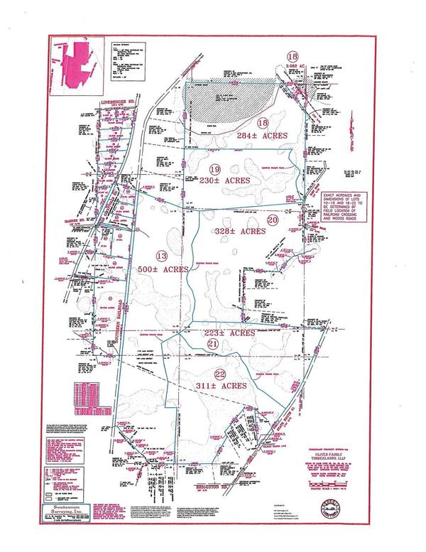 Acreages Map