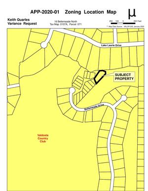 [Zoning Location Map]