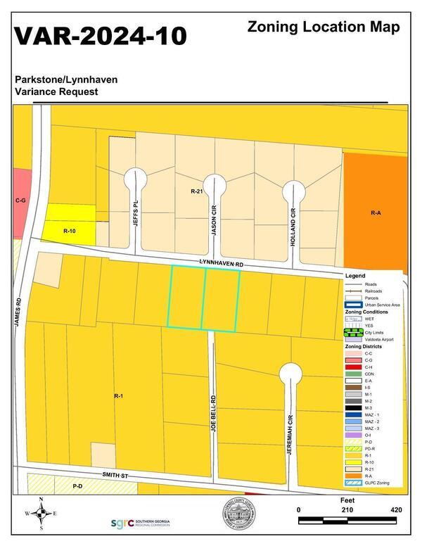 Zoning Location Map