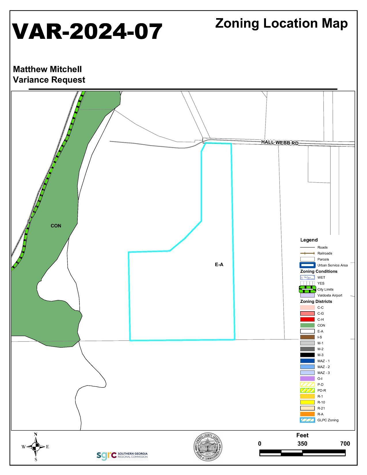 Zoning Location Map